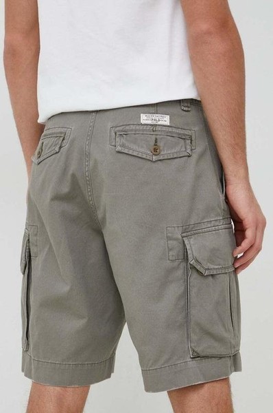 Men Polo Ralph Lauren Shorts Khaki Denim W34L32