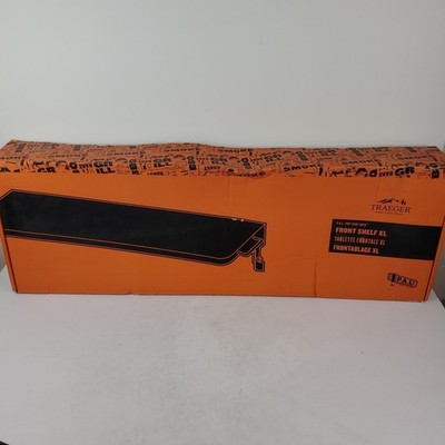 Traeger P.A.L. Pop-And-Lock Front Shelf XL Wood Grill Accessory BAC605