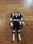 VTG 90s Bandai Mighty Morphin Power Rangers Zack Black Action Figure Flip Head