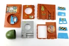 Teenage Mutant Ninja Turtles Sewer Lair Original 1989 Vintage Playset Parts Lot