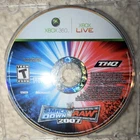 WWE SmackDown vs. Raw 2007 Xbox 360 Game Wrestling Sports THQ NTSC-U/C