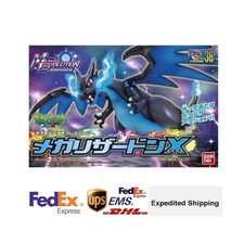 Pokemon Plamo Collection Mega Charizard X Bandai model kit Express shipping