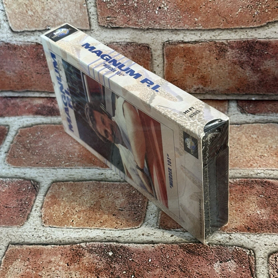 Magnum P.I. Murder 101 VHS Sealed Tom Selleck Crime TV 1981 MCA Universal - Image 4 of 4