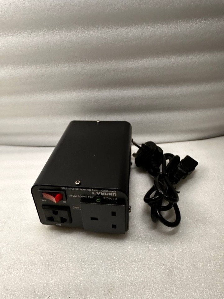 Transformateur De Tension Cantonape 500W - Convertisseur 220/240V Vers 110/120V Step Up/Down - Neuf
