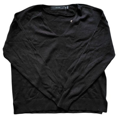 Vero Moda V-Ausschnitt Pullover  VMBREEZE  Modal Damen XS Schwarz