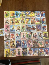 Super Mario Arcade Trading Card Lot (49) Mario Kart Arcade GP DX Luigi, Yoshi