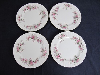 Royal Albert Porzellan Lavender Rose 4x Kuchenteller 20,5 cm