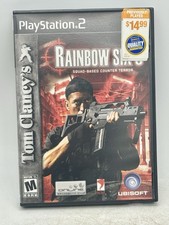 Tom Clancy's Rainbow Six 3 Sony PlayStation 2 PS2 Complete CIB + Reg Card Tested