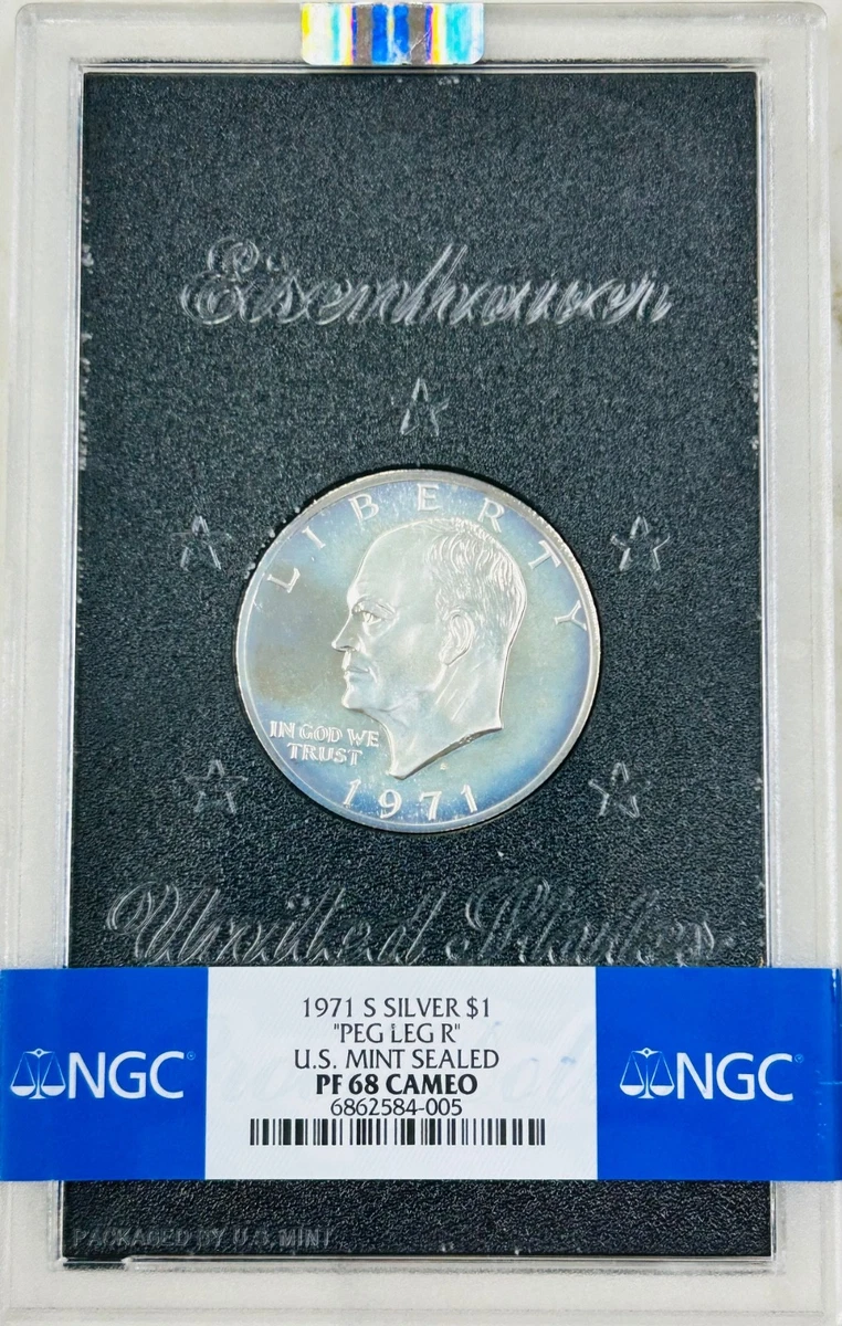 精铸NGC 1971 艾森豪威尔美元硬币(1971-1978) | eBay
