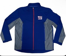 G-III NY Giants New York Giants Full Zip NFL Team Apparel Men  s XL