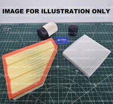 KIT DE SERVICIO PARA SEAT ATECA 2.0 TDi 2016-2025 cabina de aire filtros de combustible