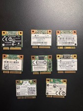 Lot 8 Used Laptop Wifi cards Pulled from working Laptops 