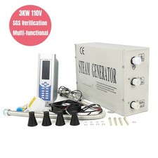 3KW MULTIFUNCTIONAL STEAM GENERATOR 110V SAUNA BATH HOME SPA SHOWER