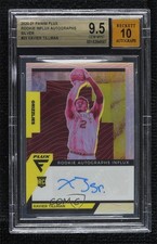 2020-21 Flux Rookie Influx Silver Prizm Xavier Tillman BGS 9.5 GEM MINT Auto hd2