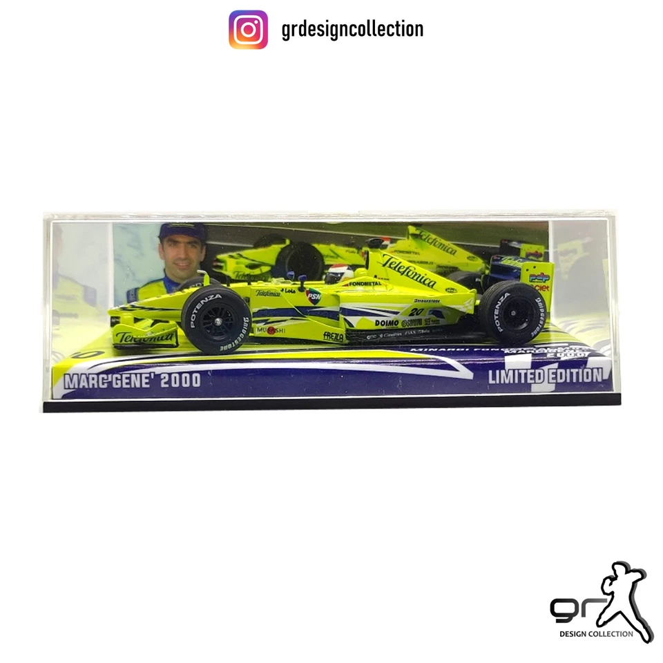 Marc Gene' - Minardi Ford M02 - F1 2000 GP / Minichamps / 1:43 - Immagine 2 di 4