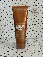 Clarins Self Tan Tanning Milky Lotion for Face Body 125ml Sealed