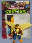 1989 ACE DUCK with PEG Loose Complete W/14 back card Ninja Turtles VINTAGE TMNT