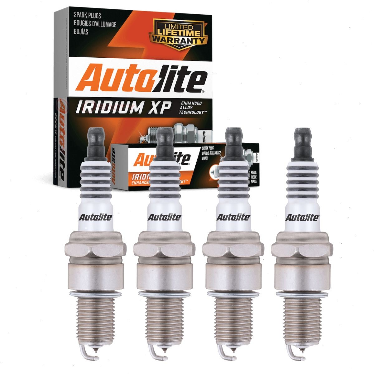4 pc Autolite Iridium XP XP64 Spark Plugs for 7402 4708 2319 2115 Ignition ey