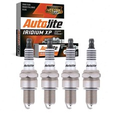 4 pc Autolite Iridium XP XP64 Spark Plugs for 7402 4708 2319 2115 Ignition ey