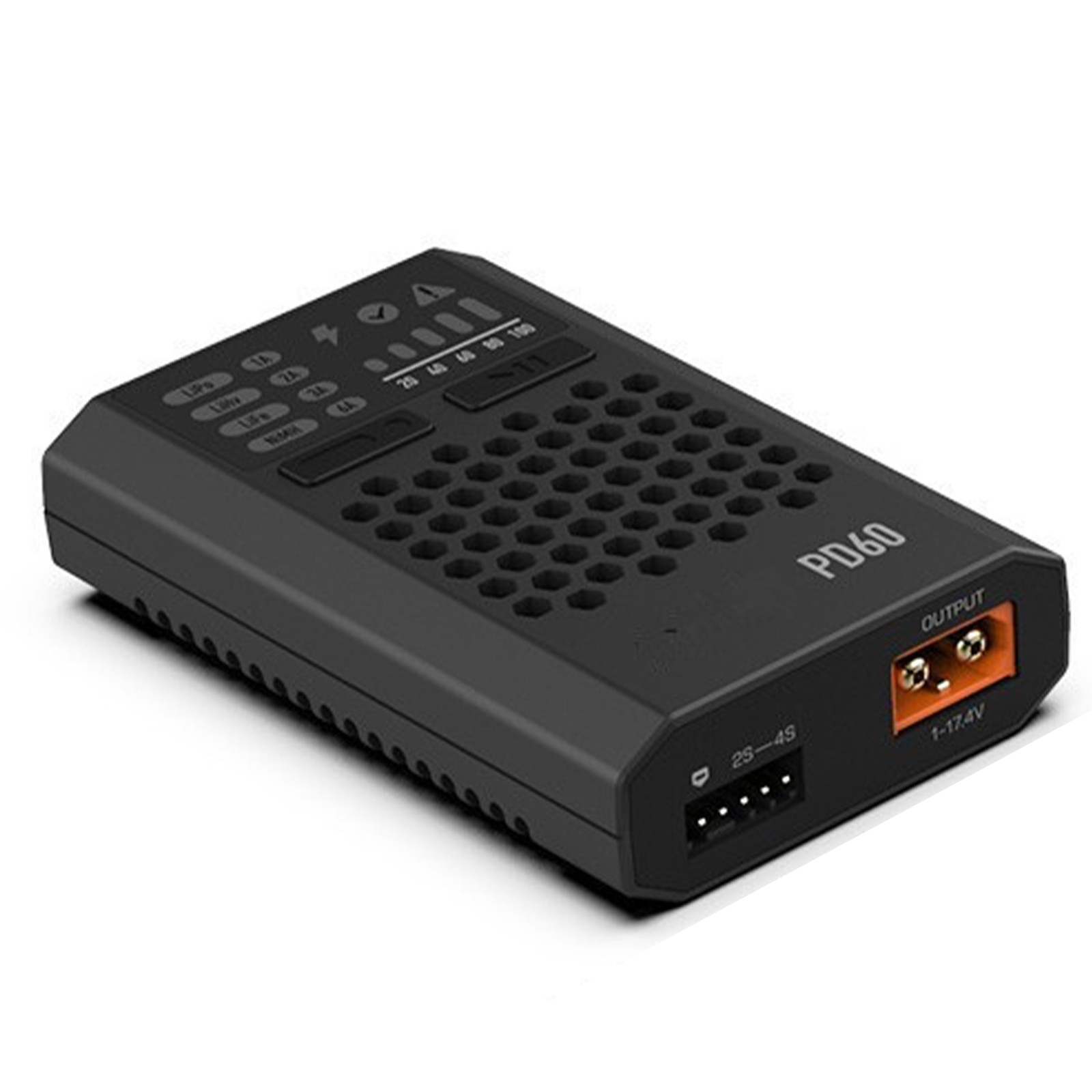 PD60 Quick Charger 60W 6A Type-C Input Battery Balance FPV Charger for 1-4S Lipo thumbnail 7