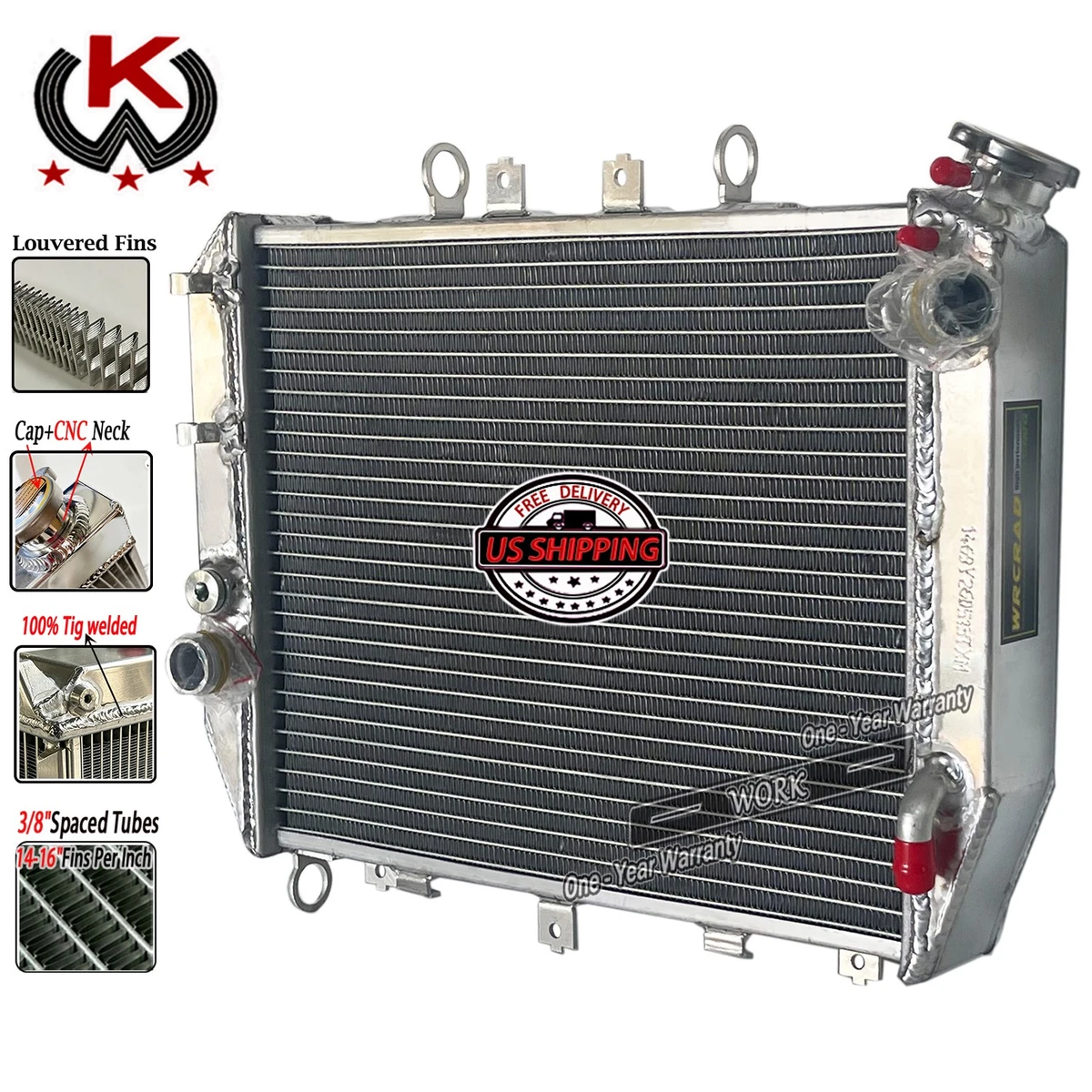 Motorcycle Engine Cooling Parts for Kawasaki Ninja ZX12R for sale