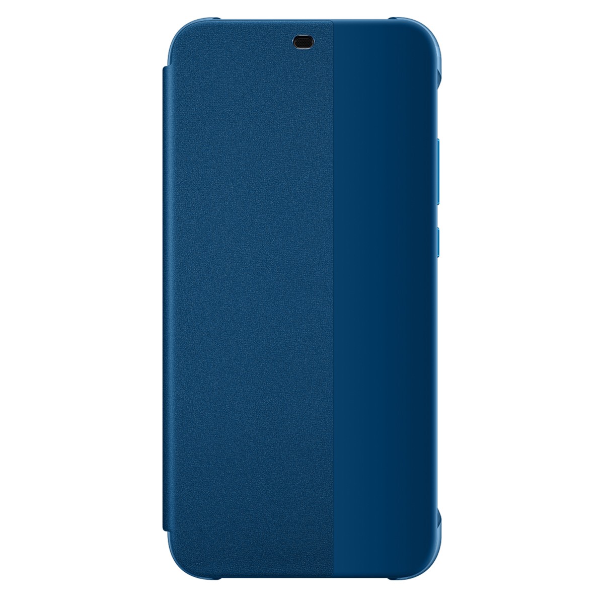Coque Huawei P20 Lite contre les chutes et rayures avec étui portefeuille bleu