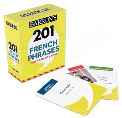 Theodore Kendri 201 French Phrases You Need to Know Flashcar (Cards) (US IMPORT)
