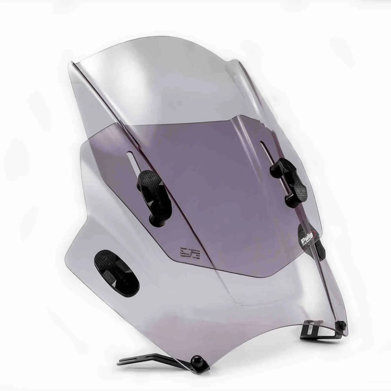 Puig Up & Down Universal Headlight Mounted Screen | Light Smoke