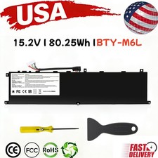 BTY-M6L Battery for MSI GS65 GS75 Stealth Thin8SE 8SF 8SG 9SD 9SE 9SG Modern 8RC