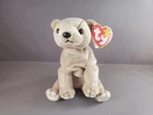 TY Beanie Babies Almond The Beige Bear 1999 Retired Vintage with tags