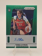 2025 Panini Prizm WNBA - Throwback Signatures Sonia Citron #TB-SC Green (AU, RC)