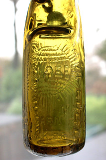 VINTAGE c1900s GROVES & WHITNALL SALFORD MANCHESTER GLOBE PIC 6oz CODD BOTTLE