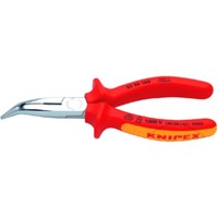 Knipex Flachrundzange 160Mm Gebogen - Vde-GeprüFte Radiozange Mit Schneide