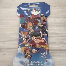 One Piece - Holographic Trading Stickers - BLISTER PACK 5 Stickers - New