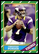 2013 Topps Archives Christian Ponder Minnesota Vikings #122