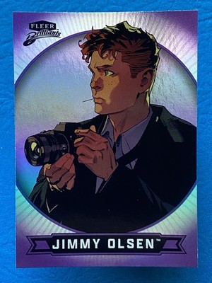 2025 Fleer Brilliants Superman Purple Jimmy Olsen #3