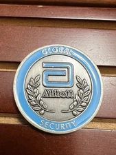 Abbott Global Security Challenge Coin
