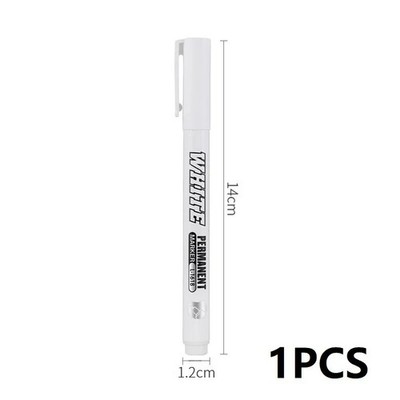 1/2/3 Stück weiße Permanent Marker Stifte für Metall, Kunst, Holz, Kunststoff, Zeichnen