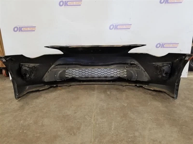 19 2019 TOYOTA 86 TRD OEM FRONT BUMPER ASSEMBLY BLACK WITH GRILLES AND FOGS - Image 3 of 4