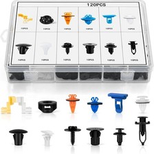 120Pcs Body Retainer Clips For Toyota Tacoma 2005+ Compatible Auto Fix