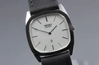 Vintage 1980 [ MINT ] SEIKO Dolce 6020-5250 Silver SHAC 30mm Quartz Men's Watch