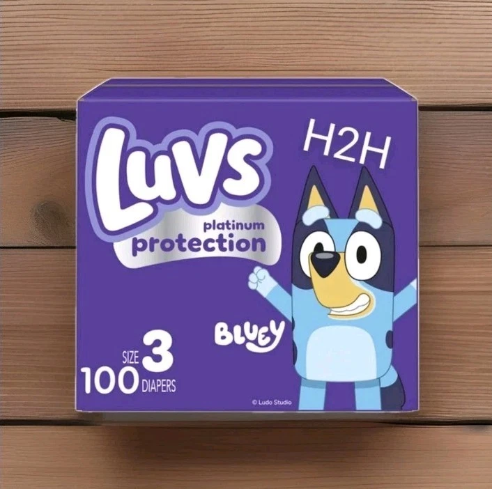 Luvs Baby Diapers Size 3 Bundle 100 Diapers Boxed Diapers Overnight Protection