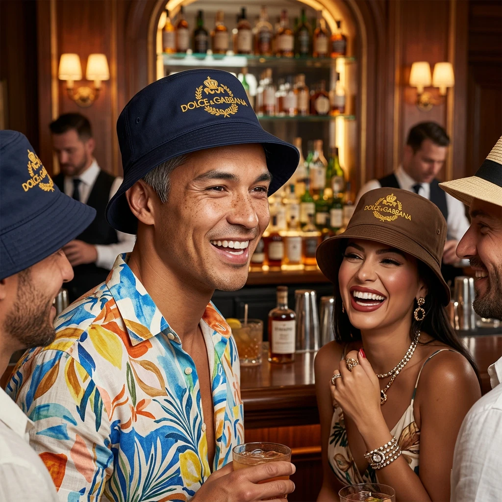 Exclusive limited Edition Bucket Hat Paris France Fashion and functionality