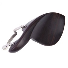 1 X Chinrest  Screw Ebony Violin Parts Violin Chin Rest For 3/4 4/4 Violins