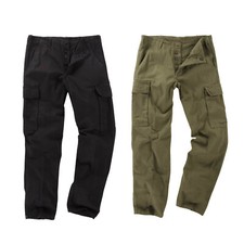 Mujer Ejército Pantalón Combate Seguridad Trabajo Moleskin Algodón Pantalón Negro Verde Oliva