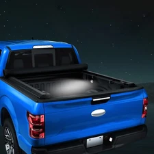 5.7FT/5.8FT Roll-Up Soft Truck Bed Tonneau Cover For 2009-2024 Dodge Ram 1500