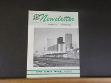 Upper Canada Railway Society Newsletter #432 October 1985 dangerous commodity mo