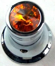 CB Radio Knob for Cobra Channel Selector Amber Jewel Chrome UP#21778 Each