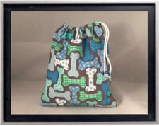 Gymnastics Leotard Grip Bags / Assorted Dog Bones Gymnast Birthday Goody Bag