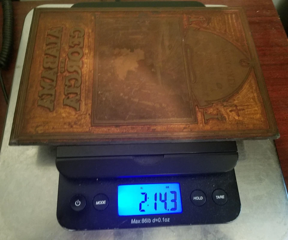 Placa de prensa de impresión Alabama Georgia buscador de hogar oportunidad South Pride arte de colección Foto 4 de 4